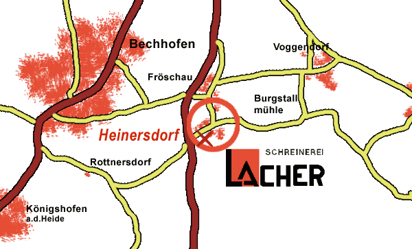 Schreinerei Lacher, Heinersdorf 12, 91572 Bechhofen an der Heide